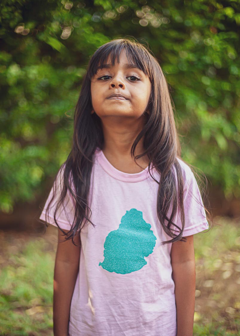 T-shirt | Mauritius Map