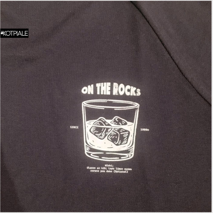 T-shirt Oversize | On the Rocks