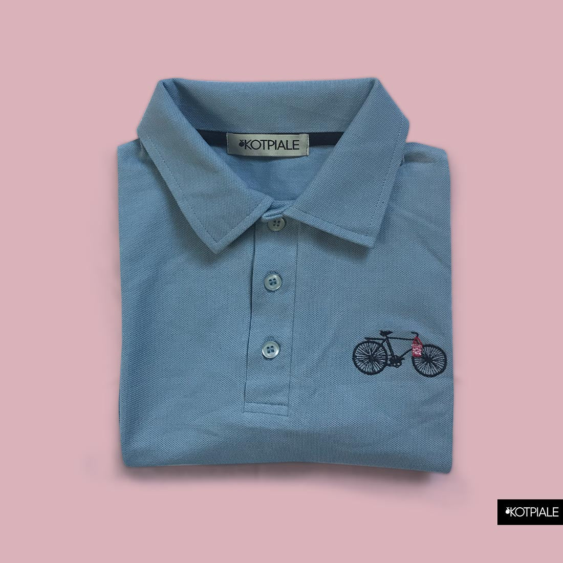 Polo Shirt | Bicyclette noir