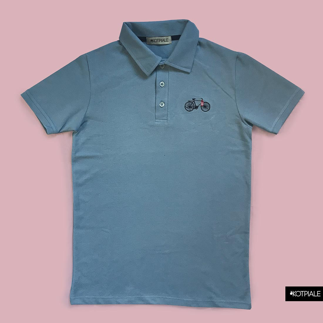 Polo Shirt | Bicyclette noir