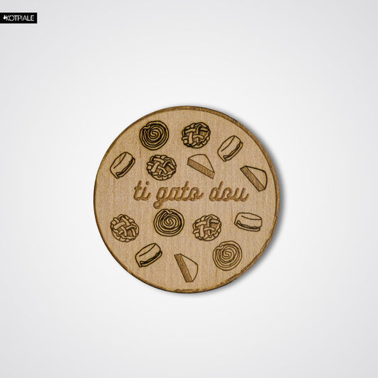 Fridge Magnet | Ti gato dou