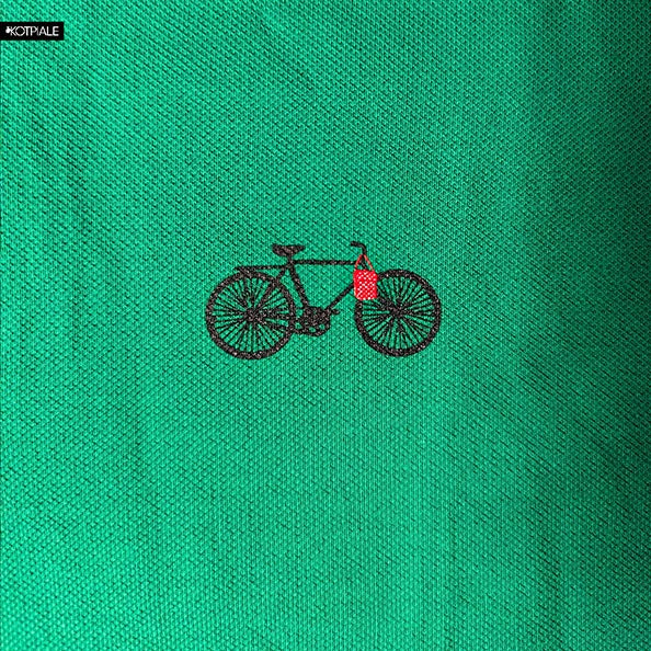 Polo Shirt | Bicyclette noir