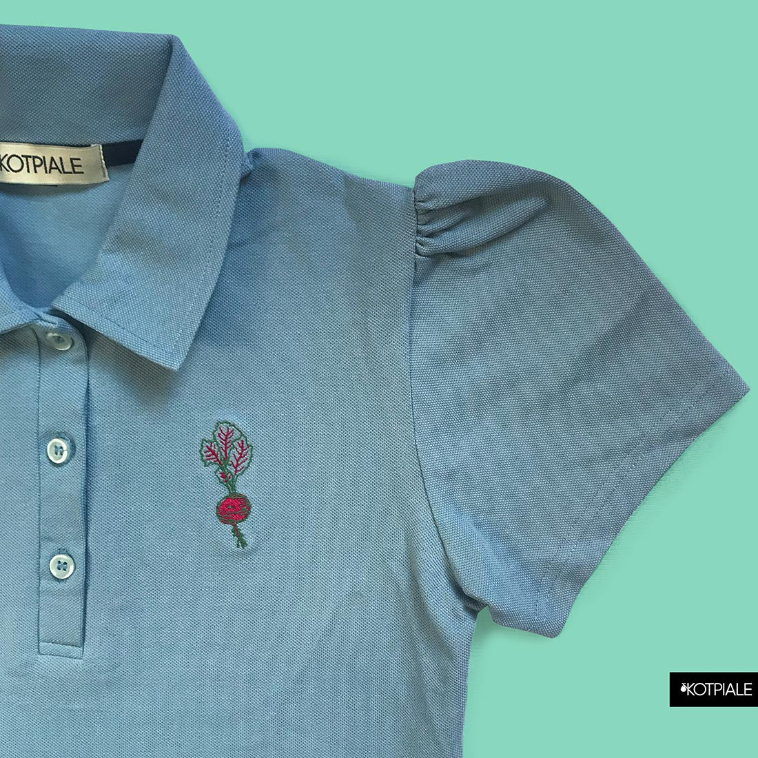 Polo Shirt | Puff sleeves